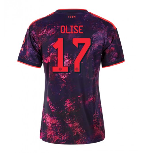 Bayern Munich Michael Olise #17 Alternativní Dres pro Dámské 2026-27 Krátký Rukáv Bayern Munich Michael Olise #17 Alternativní Dres pro Dámské 2026-27 Krátký Rukáv